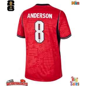 England Elliot Anderson #8 Replica Away Stadium Shirt World Cup 2026 Short Sleeve